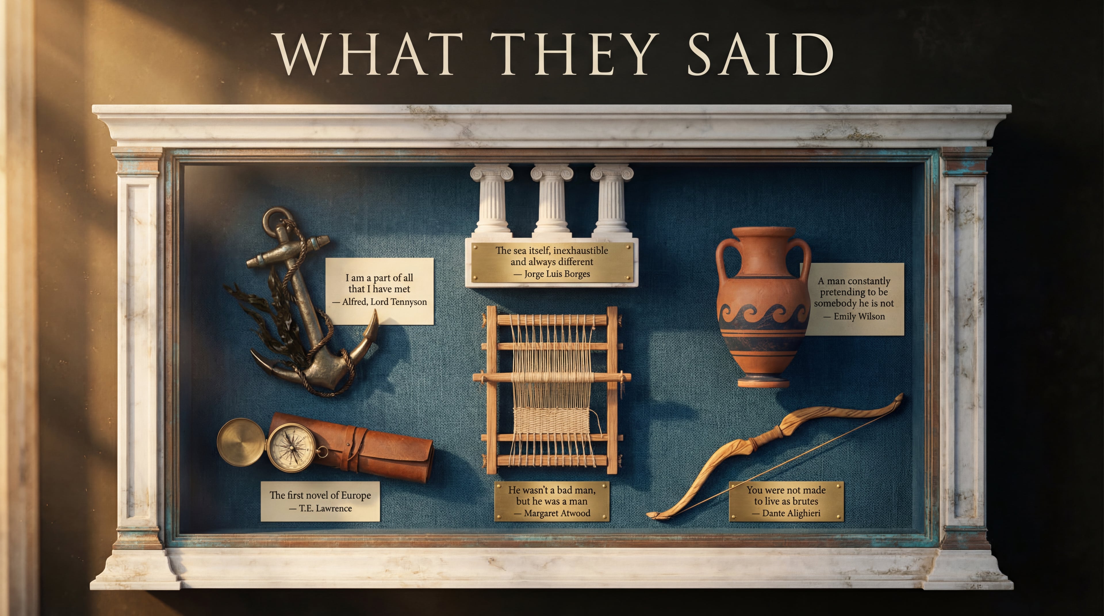 Wall of Voices — critics and scholars on the Odyssey